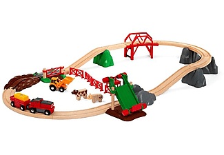 Ravensburger Verlag GmbH, Großes BRIO Bahn Bauernhof-Set, BRIO Eisenbahn Grosses Bauernhof-Set