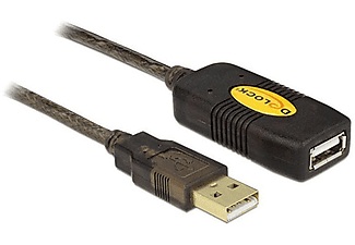 Delock, USB-2.0-Verlängerung, Kabel, Delock USB 2.0-Verlängerungskabel USB A - USB A 5 m