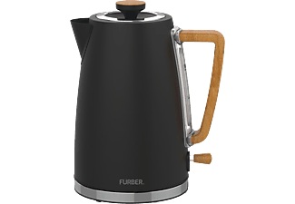 FURBER, Furber 1.7 l; Schwarz matt Wasserkocher, FURBER Wasserkocher 1.7 l, Schwarz matt