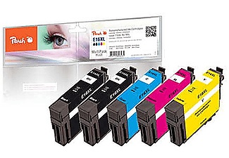 Peach, Peach Spar Pack Plus Tintenpatronen, kompatibel zu Epson T1636, T163, Peach Spar Pack Plus Tintenpatronen, kompatibel zu Epson T1636, T163