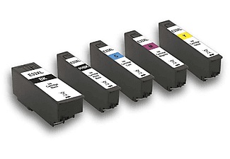 Peach, Peach Spar Pack Tintenpatronen XL kompatibel zu Epson No. 33XL, T3357, Peach Tintenset Epson T3357 C, M, Y, 2x BK