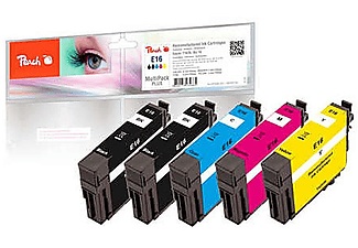 Peach, Peach Spar Pack Plus Tintenpatronen, kompatibel zu Epson No. 16, Tinte Spar Pack Plus PI200-501