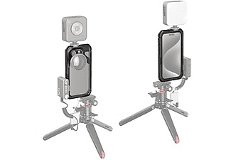 Smallrig, SMALLRIG 4396 CAGE F/IPHONE 15 PRO - Video Zubehör (Schwarz), Smallrig Cage für iPhone 15 Pro