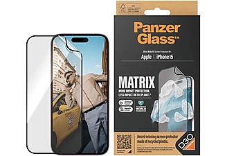 PanzerGlass, Panzerglass Displayschutz Matrix iPhone 15, Panzerglass Displayschutz Matrix iPhone 15