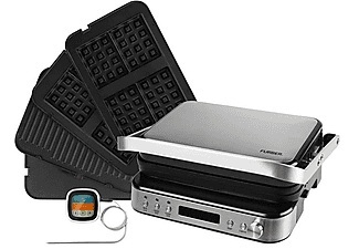 FURBER, FURBER Kontaktgrill »Kontakt-Grill«, 2000 W, FURBER Kontaktgrill 2000 W Stretto