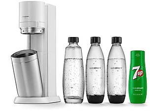 SODASTREAM, Sodastream Wassersprudler Duo 7UP Weiss, 