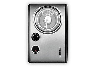 Medion, Medion Glacemaschine MD 18387 0.8 l, Schwarz/Silber, Medion Glacemaschine MD 18387 0.8 l, Schwarz/Silber