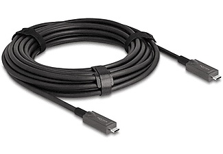 Delock, Delock Optisches Kabel 4K 10Gbps USB Type-C - USB Type-C, 10 m, Delock Optisches Kabel 4K 10Gbps USB Type-C - USB Type-C, 10 m