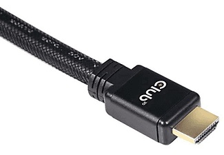 club3D, club3D HDMI Anschlusskabel [1x HDMI-Stecker - 1x HDMI-Stecker] 10 m Schwarz, Club 3D Kabel HDMI 2.0 4K60Hz UHD RedMere, 10 m