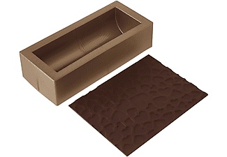 Silikomart, Silikomart Backform eckig Magic Love 29.6 x 13 cm, Silikomart Backform eckig Magic Love 29.6 x 13 cm