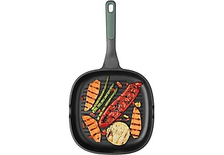 Berghoff, BergHOFF Grillpfanne »Leo Forest 26cm«, Aluminium, BergHOFF Grillpfanne »Leo Forest 26cm«, Aluminium