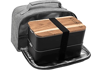 Naturzone, Bentobox und Lunchbag isoliert, Akinod Bento und Lunchbag 11H58