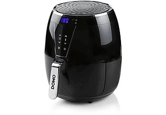 Domo, DOMO XL 4L Heißluft-Fritteuse 1500 W Überhitzungsschutz, Cool-Touch-Gehäuse, mit Display Schwarz, Domo, Fritteusen, Domo DO532FR Fritteusen, Produkte & Wohnen
