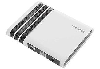 Hekatron, Hekatron Funk-LAN-Gateway Genius Port Wlan/Lan; Usb; BLE, Hekatron Genius Port Funk-Zentrale vernetzbar netzbetrieben (B x H x T) 160 x 130 x 25 mm