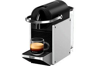 DE-LONGHI EN127.S PIXIE - Nespresso® Kaffeemaschine (Silber)
