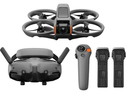 DJI Avata 2 Fly More Combo (Three Batteries) - Kameradrohne (4000×3000, 23 Min. Flugzeit)