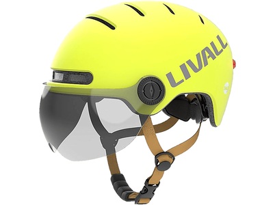 Livall, LIVALL L23 (L) - Helm mit Visier (Gelb)