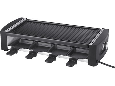 Nouvel, NOUVEL 404555 - Raclette-Grill (Schwarz/Silber), NOUVEL 404555 - Raclette-Grill (Schwarz/Silber)