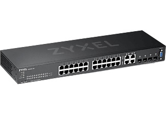 ZyXEL, Zyxel GS2220-28 - Switch - managed - 24 x 10/100/1000 + 4 x Kombi-Gigabit-SFP - an Rack montierbar, Zyxel Switch GS2220-28 28 Port