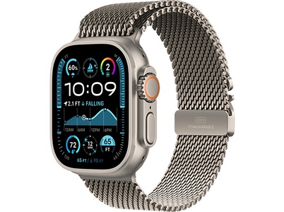 Apple, Apple Watch Ultra 2 GPS Cellular 49mm Natural Titanium/Natural, Watch Ultra 2, Smartwatch