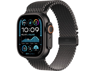 Apple, Apple Watch Ultra 2 GPS Cellular 49mm Black Titanium/Black Titanium, Watch Ultra 2, Smartwatch