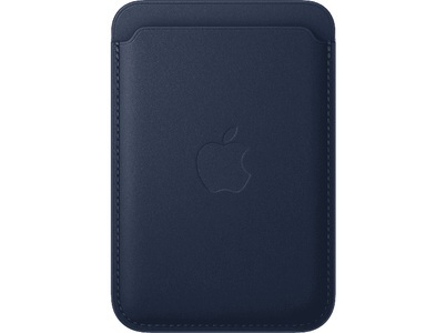 Apple, APPLE iPhone Feingewebe Wallet mit MagSafe Kartenetui Deep Blue, APPLE iPhone Feingewebe Wallet mit MagSafe Kartenetui Deep Blue
