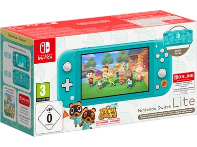 Nintendo, Switch Lite - Animal Crossing: New Horizons ? Nepp-und-Schlepp-Edition, Spielkonsole, Switch? Lite Animal Crossing: New Horizons ? Nepp-und-Schlepp-Edition + Nintendo Switch Online 12-monatige Einzelmitgliedschaft Nintendo Switch HW