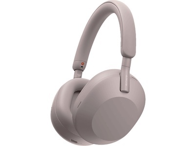 Sony, SONY WH-1000XM5, Over-ear Bluetooth Noise Cancelling-Kopfhörer Smoky Pink