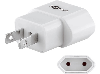 Max Hauri, Max Hauri Reiseadapter EU ? USA, Weiss