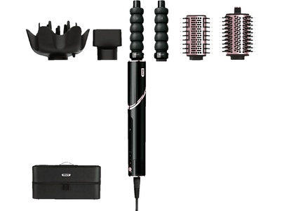 Shark, Shark FlexStyle 5 in 1 Haarstyler Warmluftbürste, Shark HD446CH FlexStyle 5-in-1 Haarstyler Schwarz