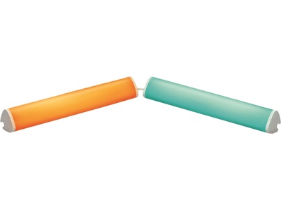 WiZ, WiZ LED-Tischleuchte Light Bar, Doppelpack, WIZ Light Bar White & Color Tischleuchte RGBW