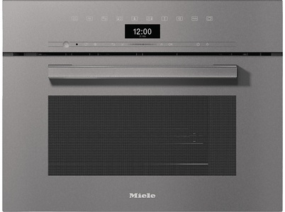 MIELE, Miele Dampf-Backofen DGM 7440 Graphitgrau, Miele DGM 7440-60 Steamer mit Mikrowelle Graphitgrau