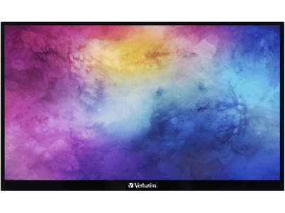 Verbatim, Verbatim PMT-15 Touchscreen-Monitor EEK: A (A - G) 38.1 cm (15 Zoll) 1920 x 1080 Pixel 16:9 6 ms HDMI®, USB 2.0, USB-C®,, Verbatim PMT-15 Portable Touchscreen Monitor (15.6", Full HD 1920 x 1080, 60 Hz) 15.6" FHD Monitor ? Monitor/PC Bildschirm