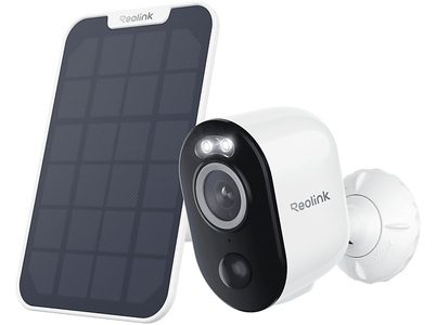 REOLINK, Reolink Netzwerkkamera Argus B330 Weiss, inkl Solarpanel