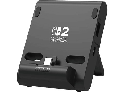 HORI Nintendo Switch 2 Dual USB, PlayStand, Schwarz