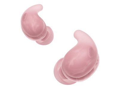 SONY LinkBuds Fit, Bluetooth In-ear True Wireless Kopfhörer mit Premium Noise Cancelling, Pink