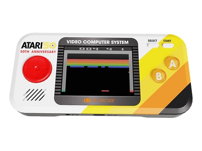 MY ARCADE Atari® 50th Anniversary Pocket Player® Pro Tragbares Gaming-System