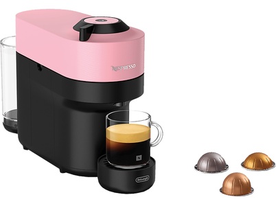 DELONGHI, DELONGHI Kaffeemaschine NESPRESSO ENV90.P, Nespresso Vertuo Pop Kaffeemaschine von De'Longhi Pink