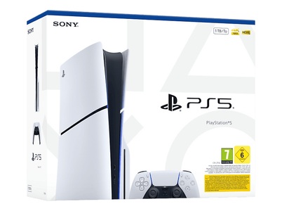 Sony, Sony Playstation 5 Slim Console [PS5] D/F/I PS5 HW ? PS5/PlayStation 5, Sony Playstation 5 Slim Console [PS5] (D/F/I) PS5 HW ? PS5/PlayStation 5
