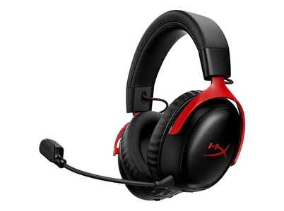 HYPERX Cloud III S Wireless, Over-ear Gaming-Headset Bluetooth Schwarz/Rot