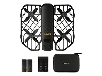 HOVERAir, HOVERAIR X1 PROMAX Retail Combo Kameradrohne, Schwarz