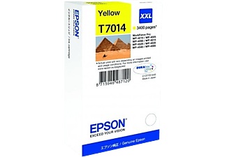 Epson, Epson T701340 XXL yellow Tintenpatrone, Epson Druckerpatrone T7014, XXL Original Gelb C13T70144010