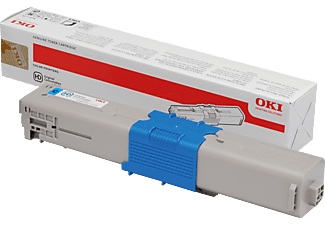 OKI, Original Tonerpatrone cyan OKI 44469706, Oki Toner, blau, 44469706, (2'000 Seiten)
