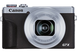 Canon, Canon PowerShot G7 X Mark III Silver Kompaktkamera, CANON PowerShot G7 X Mark III - Kompaktkamera Silber