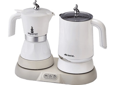 Ariete, Kaffeekanne 1.1 L ARIETE ARI-1344, Ariete ARI-1344 Frühstücksstation ? Milchaufschäumer/Milchschäumer ? Weiss