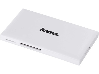 HAMA, Hama USB 3.0 Multi-Kartenlesegerät, Hama 181017 - Kartenleser (Weiss)