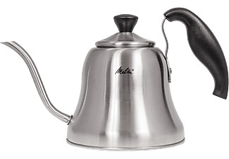 Melitta, Melitta Kaffeebereiter Handbr?h, Melitta Kaffeebereiter Handbrüh Wasserkessel 0.7 l, Silber