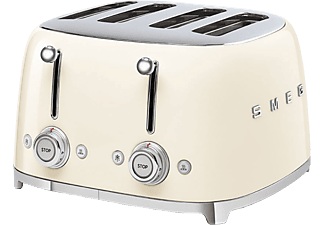 SMEG, SMEG 50's Retro Style 4 Scheiben Toaster crème, Smeg 50's Retro Style 4S - Toaster (Beige)