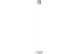 Sompex, LED-Stehleuchte Troll für außen, weiß, 
