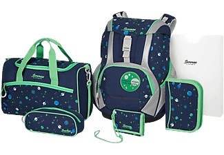 Samsonite, Samsonite Sammies Ergofit Set 2.0 - Space Glow - Schulranzen-Set (Mehrfarbig), 